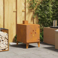 Camping Kachel 35 X 50 X 60 Cm Koudgewalst Staal