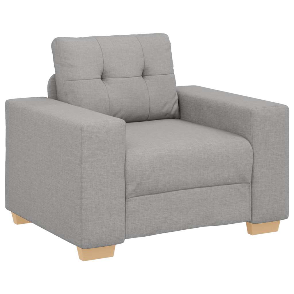 Fauteuil Wolgrijs 100X78X80 Cm Stof