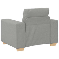 Fauteuil Wolgrijs 100X78X80 Cm Stof