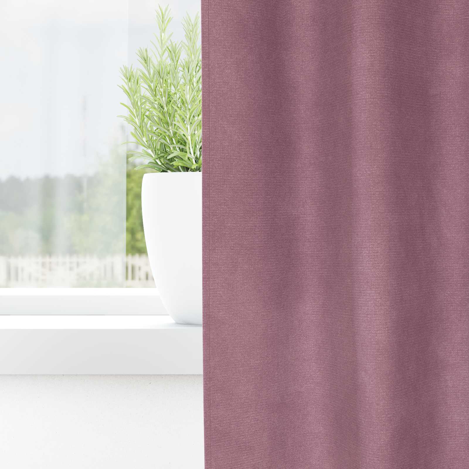 Verduisterende Gordijnen 2 Pcs Fluweel Donkerroze