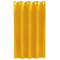 Verduisterende Gordijnen 2 Pcs Fluweel Mosterdgeel