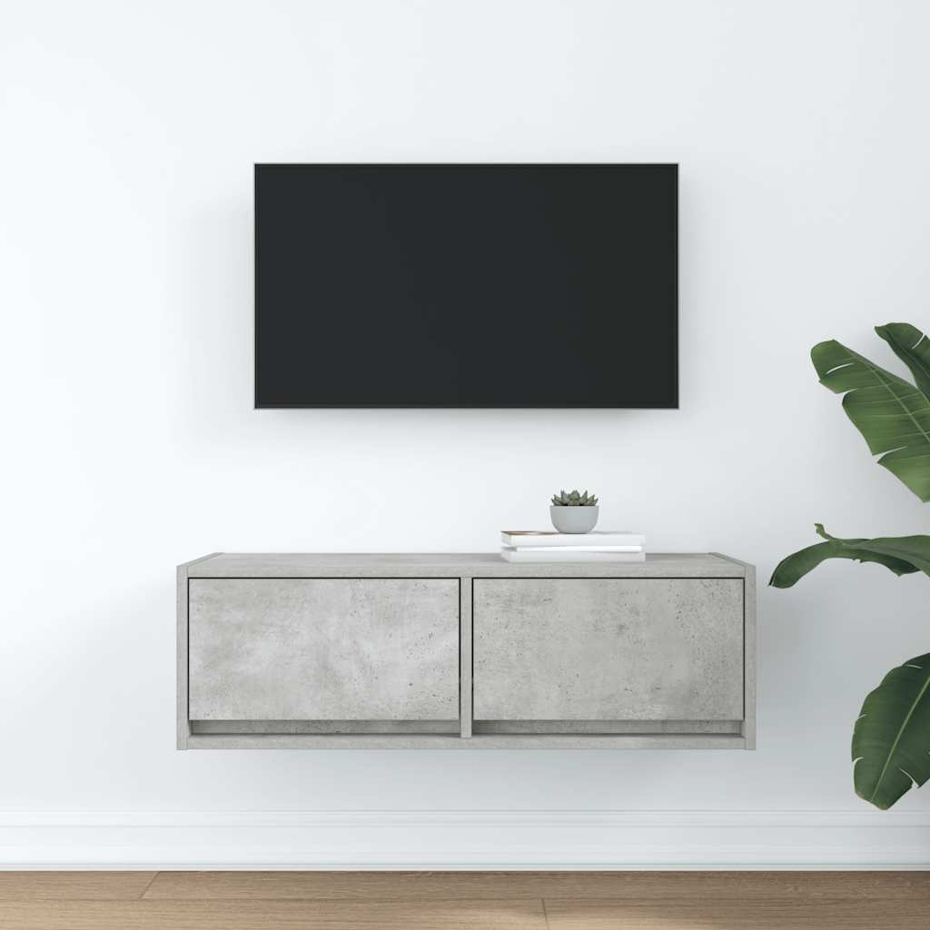 Tv-Meubel 80X31X25,5 Cm Bewerkt Hout