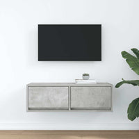 Tv-Meubel 80X31X25,5 Cm Bewerkt Hout