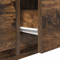 Tv-Meubel 80X31X25,5 Cm Bewerkt Hout Kleurig