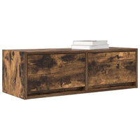 Tv-Meubel 80X31X25,5 Cm Bewerkt Hout Kleurig