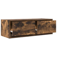 Tv-Meubel 80X31X25,5 Cm Bewerkt Hout Kleurig