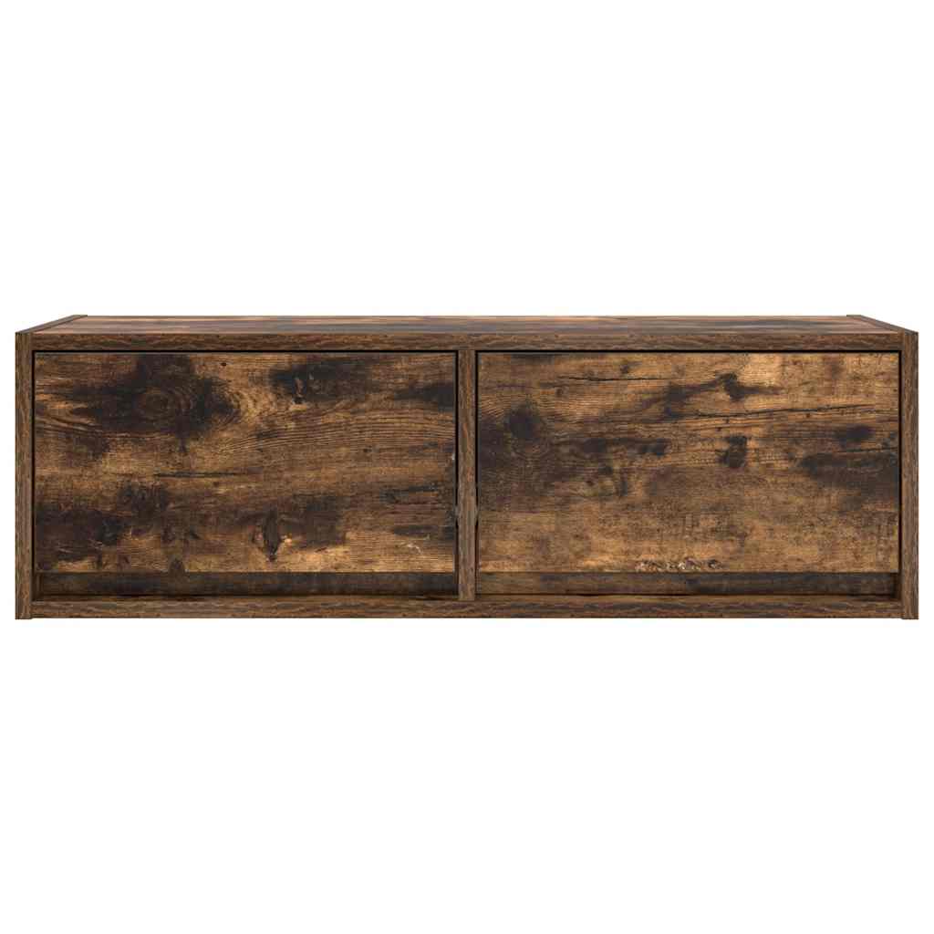 Tv-Meubel 80X31X25,5 Cm Bewerkt Hout Kleurig