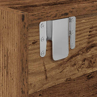 Tv-Meubel 80X31X25,5 Cm Bewerkt Hout Kleurig