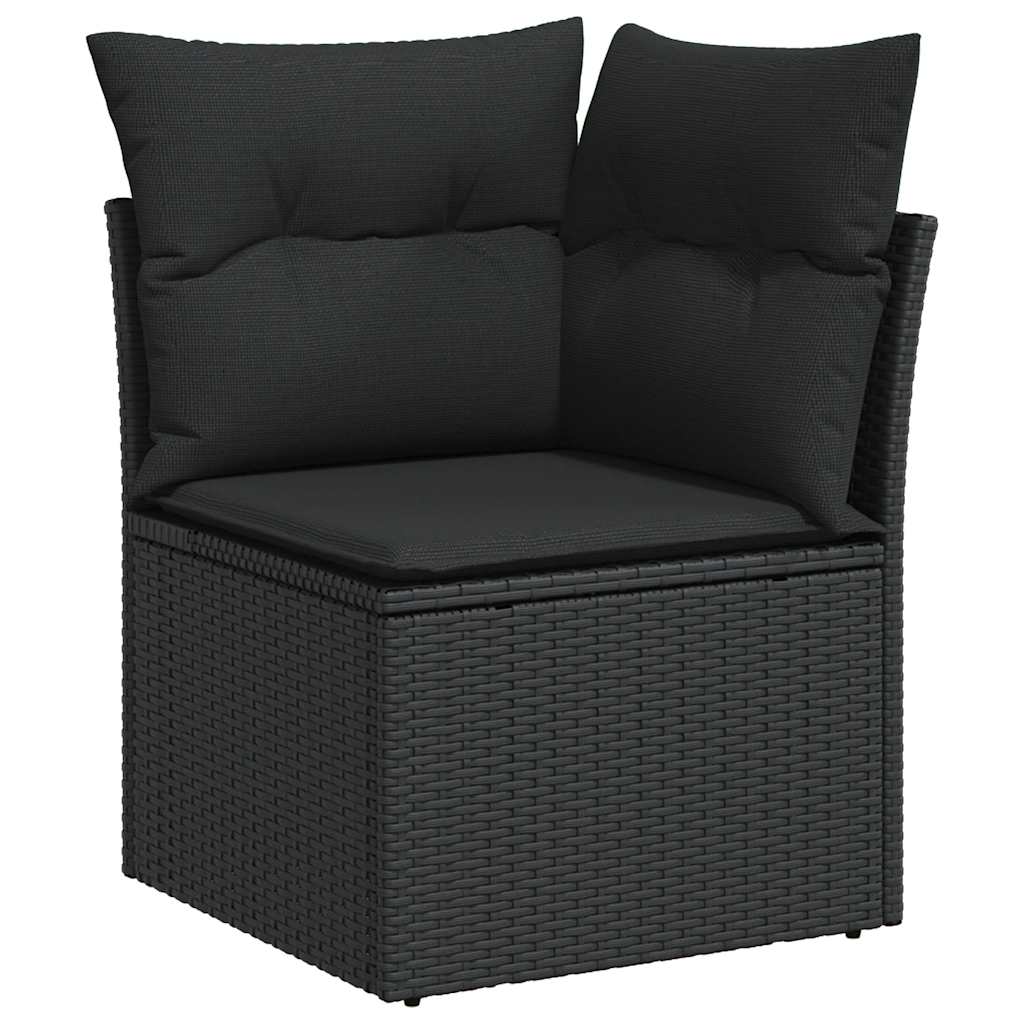 8-Delige Loungeset Met Kussens Poly Rattan