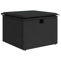 8-Delige Loungeset Met Kussens Poly Rattan