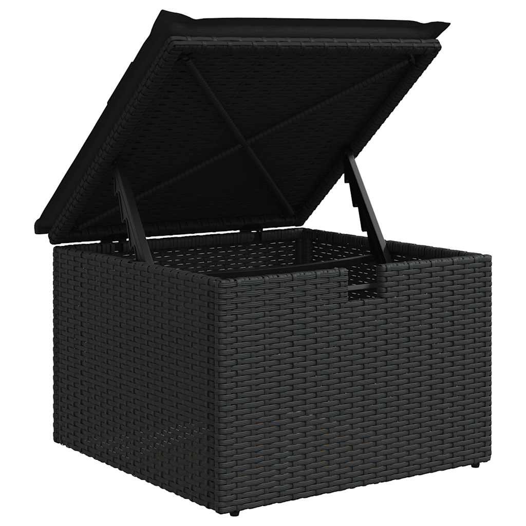 8-Delige Loungeset Met Kussens Poly Rattan