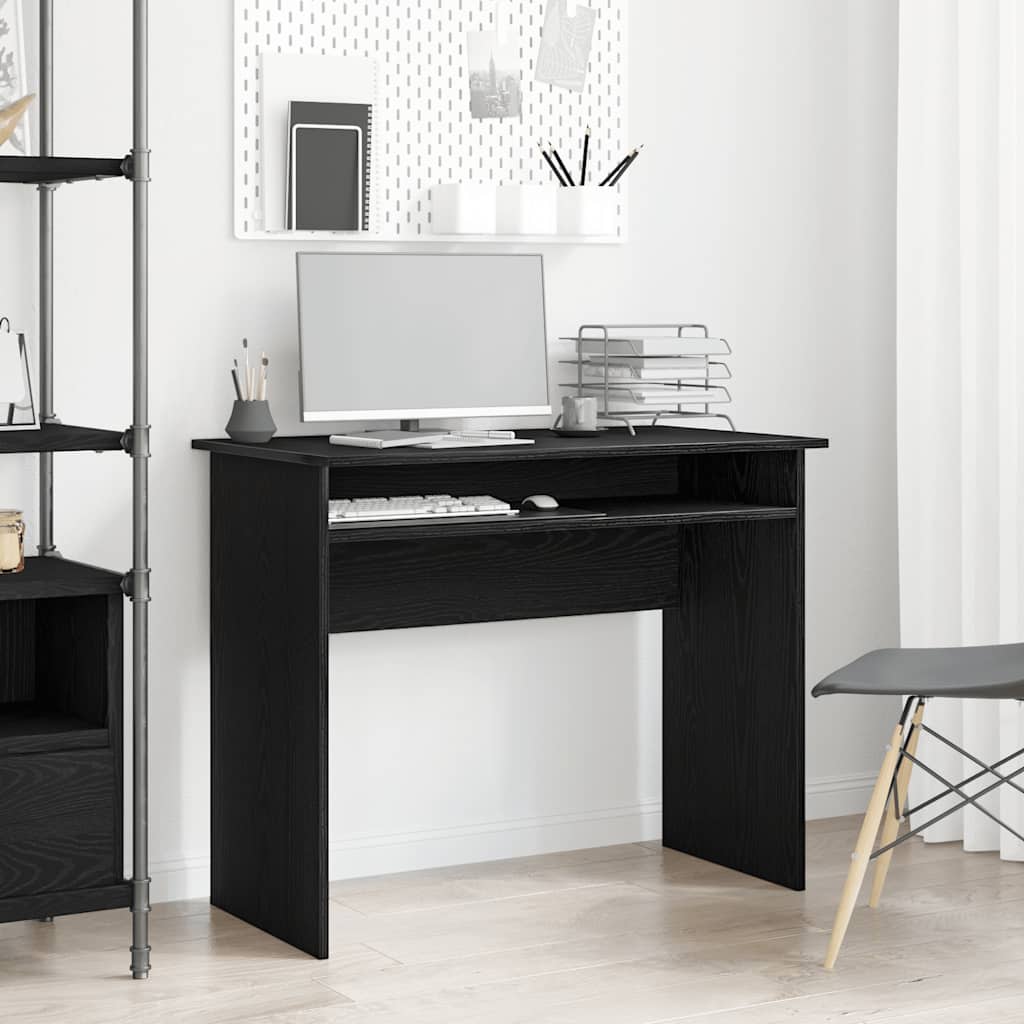 Bureau 90X50X74 Cm Bewerkt Hout Kleurig