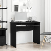 Bureau 90X50X74 Cm Bewerkt Hout Kleurig
