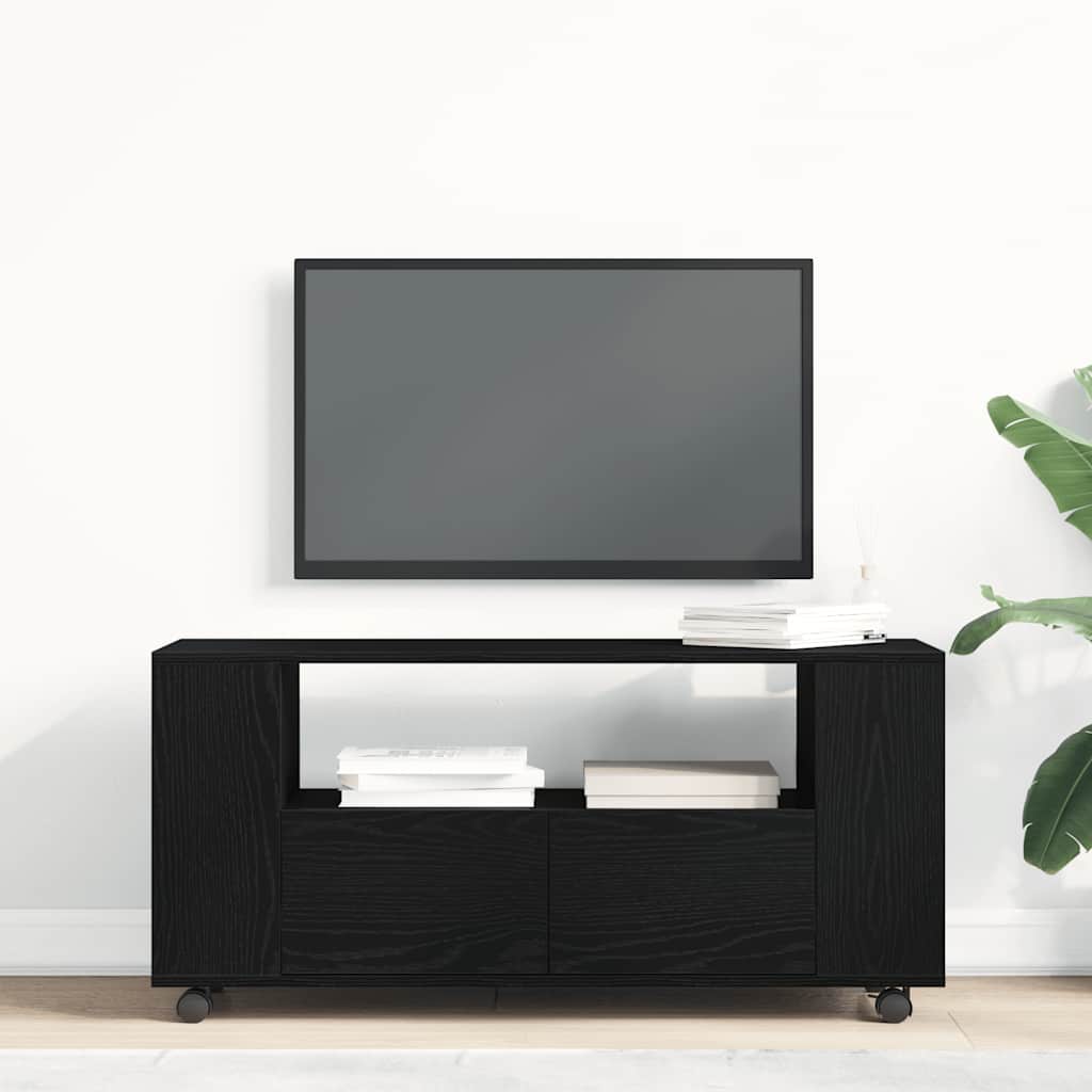 Tv-Meubel Wielen 102X34,5X43 Cm Spaanplaat Kleurig