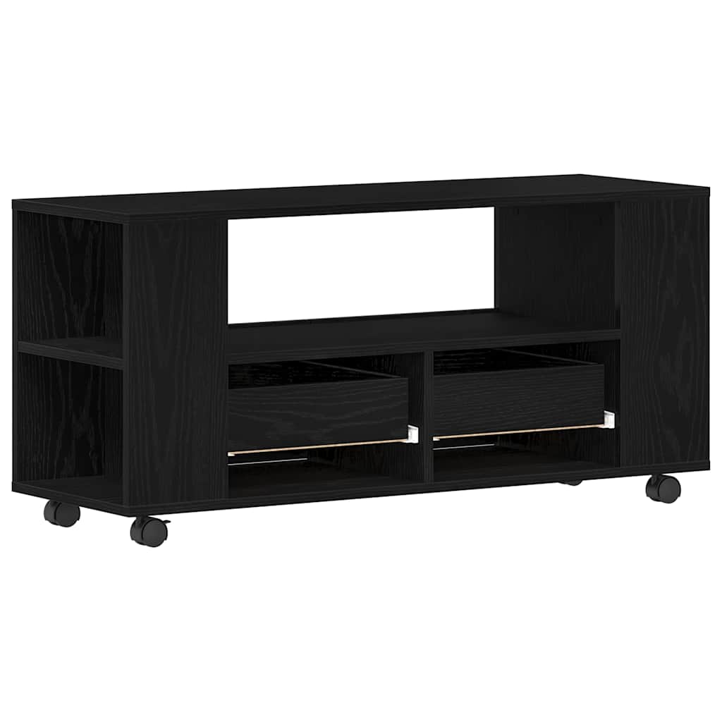 Tv-Meubel Wielen 102X34,5X43 Cm Spaanplaat Kleurig