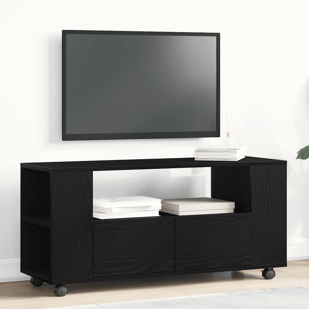 Tv-Meubel Wielen 102X34,5X43 Cm Spaanplaat Kleurig