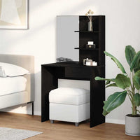 Kaptafel Met Spiegel 74,5X40X141 Cm