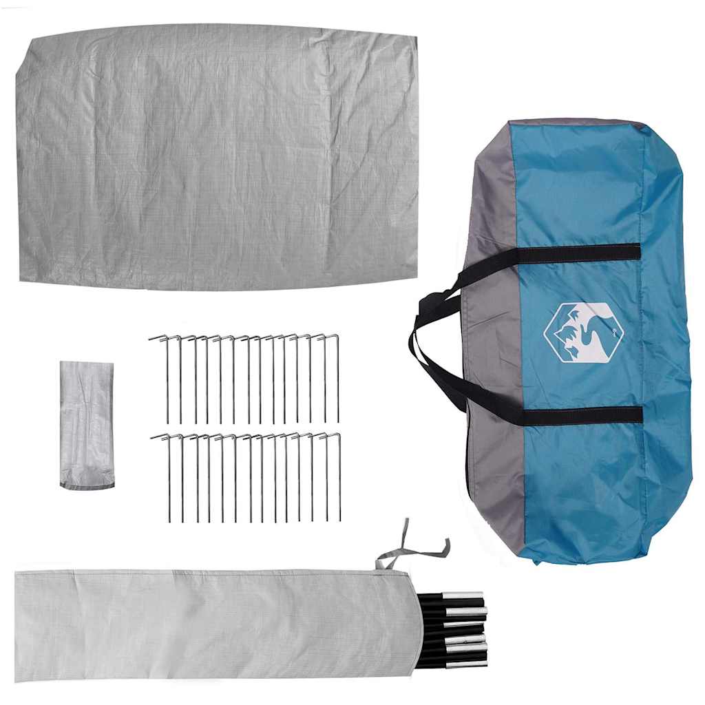 Camping Tent Huisje Met Dak 420 X 420 X 227 Cm Polyester