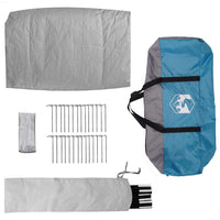 Camping Tent Huisje Met Dak 420 X 420 X 227 Cm Polyester