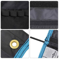 Opslagzak Met Opslag Zwart En Blauw 91 X 47,5 Cm Oxford