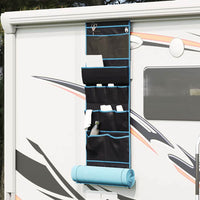 Opslagzak Met Opslag Zwart En Blauw 161 X 58,5 Cm Oxford