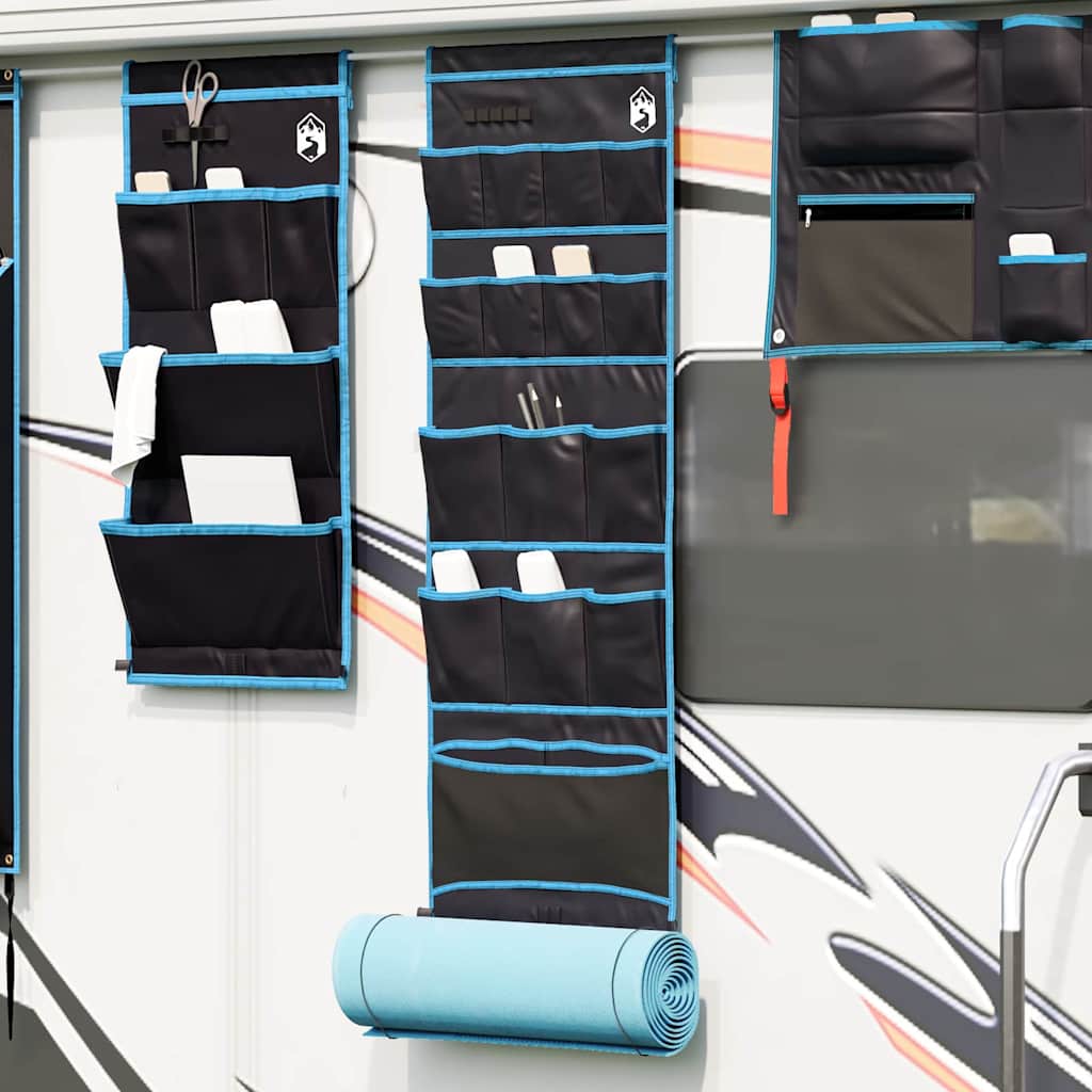 Opslagzak Met Opslag Zwart En Blauw 125 X 48 Cm Oxford