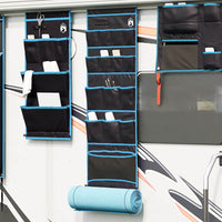 Opslagzak Met Opslag Zwart En Blauw 125 X 48 Cm Oxford