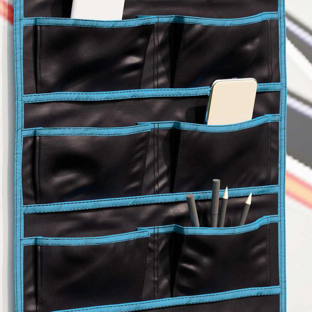 Opslagzak Met Opslag Zwart En Blauw 63,5 X 40 Cm Oxford