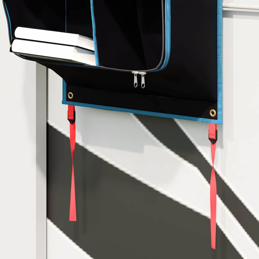 Opslagzak Met Opslag Zwart En Blauw 140 X 43 Cm Oxford