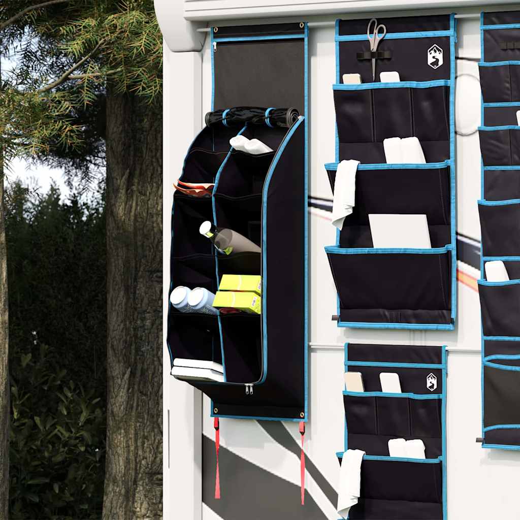 Opslagzak Met Opslag Zwart En Blauw 140 X 43 Cm Oxford