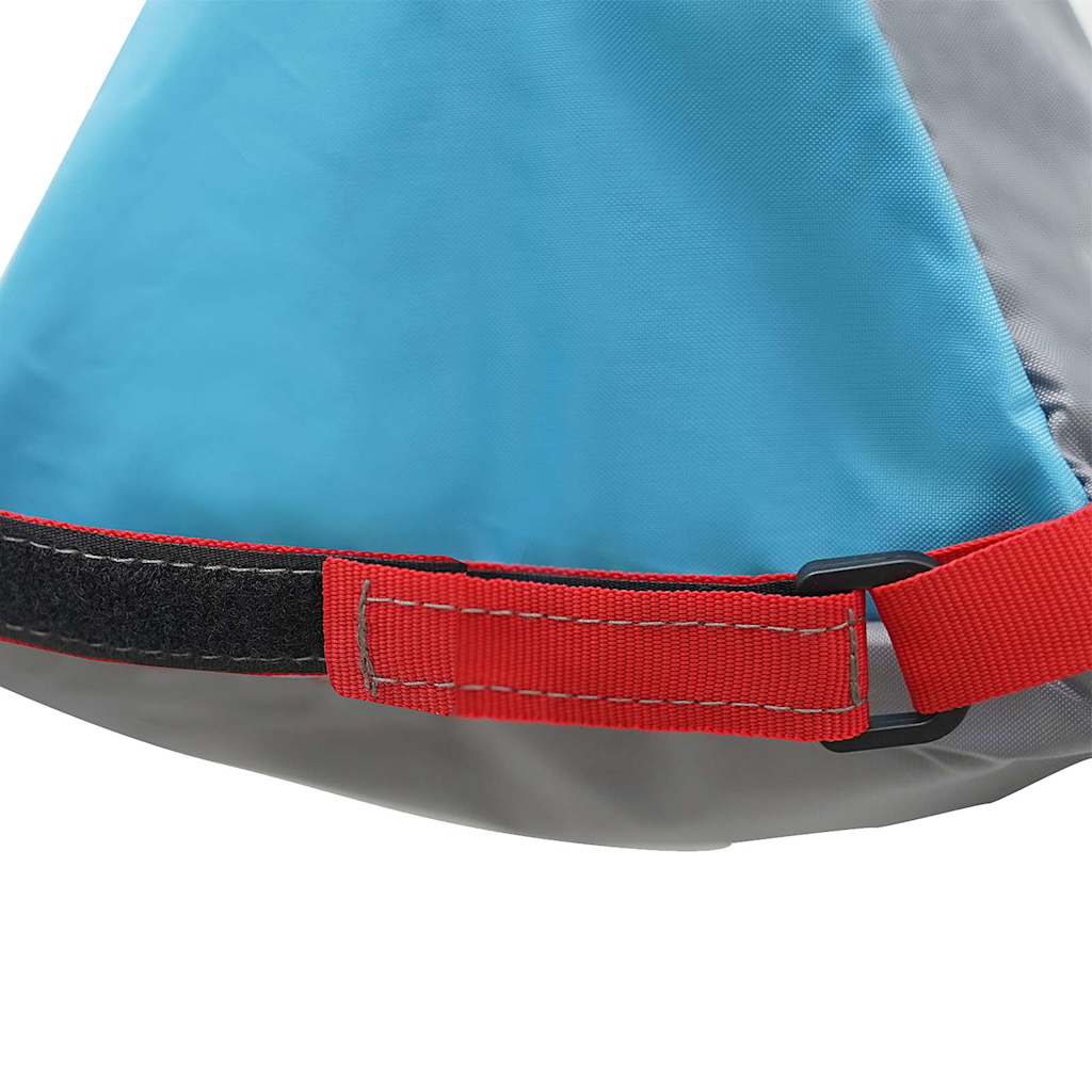 Opslagzak 4 Pcs Grijs En Blauw 24 X 16 X 24 Cm Oxford