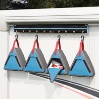 Opslagzak 4 Pcs Grijs En Blauw 24 X 16 X 24 Cm Oxford