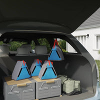 Opslagzak 4 Pcs Grijs En Blauw 24 X 16 X 24 Cm Oxford