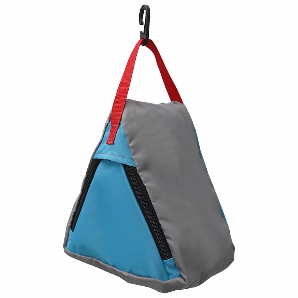 Opslagzak 4 Pcs Grijs En Blauw 24 X 16 X 24 Cm Oxford