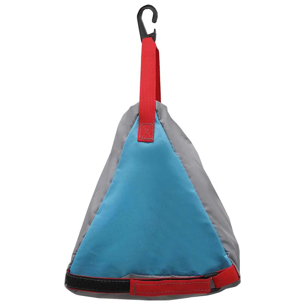 Opslagzak 4 Pcs Grijs En Blauw 24 X 16 X 24 Cm Oxford