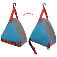 Opslagzak 4 Pcs Grijs En Blauw 24 X 16 X 24 Cm Oxford