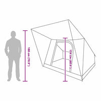 Camping Tent Met Dak 282 X 225 X 154 Cm Taft