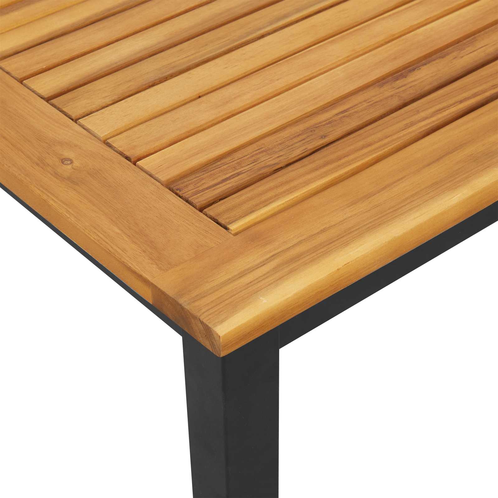 Ligbed 200 X 55 X 35 Cm Massief Acaciahout