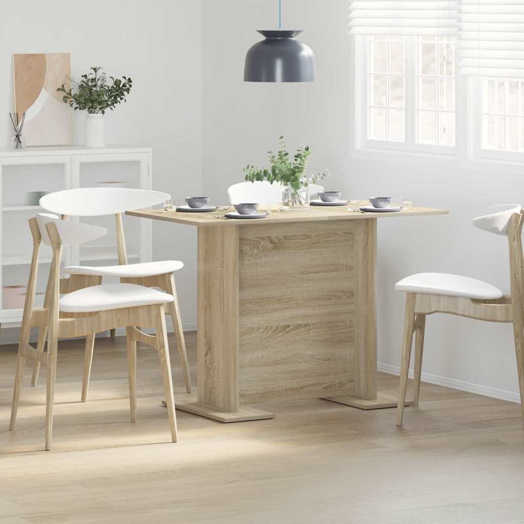 Eettafel 110X60X75 Cm Bewerkt Hout
