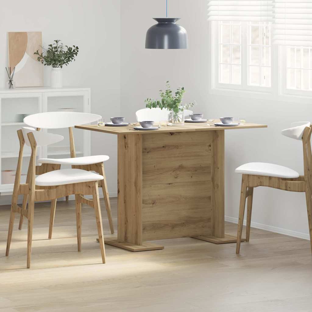 Eettafel 110X60X75 Cm Bewerkt Hout