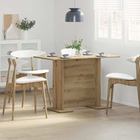 Eettafel 110X60X75 Cm Bewerkt Hout
