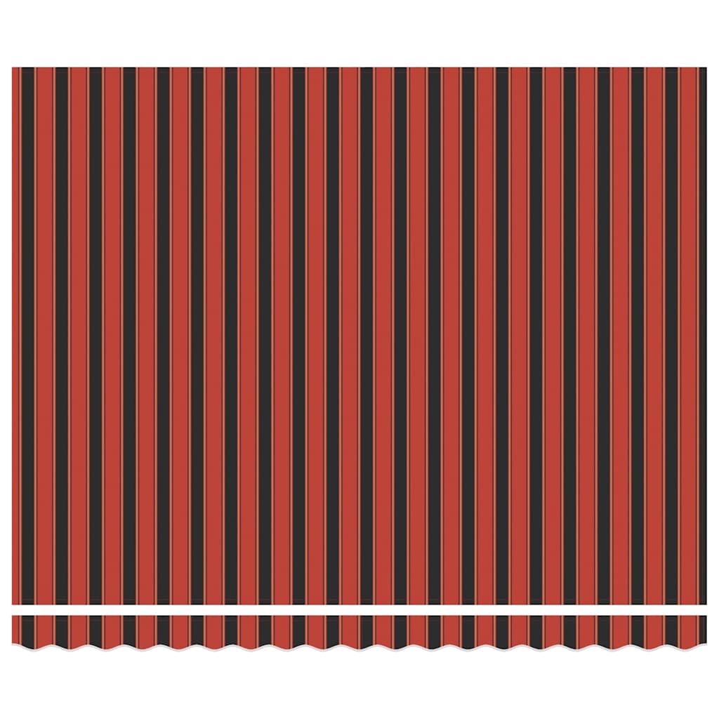 Inklapbaar Zonnescherm Oranje En Bruin Oranje/Zwart/Geel