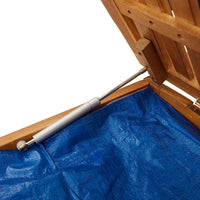Kussenbox Voor Buiten 150X50X60,5 Cm Massief Acaciahout