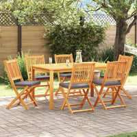 Opvouwbare Stoel Met Kussen 4 Pcs Grijs 49 X 57,5 X 92Cm
