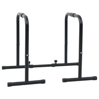 Dip Bar Zwart 116 X 66 X 74,5 Cm Gepoedercoat Staal