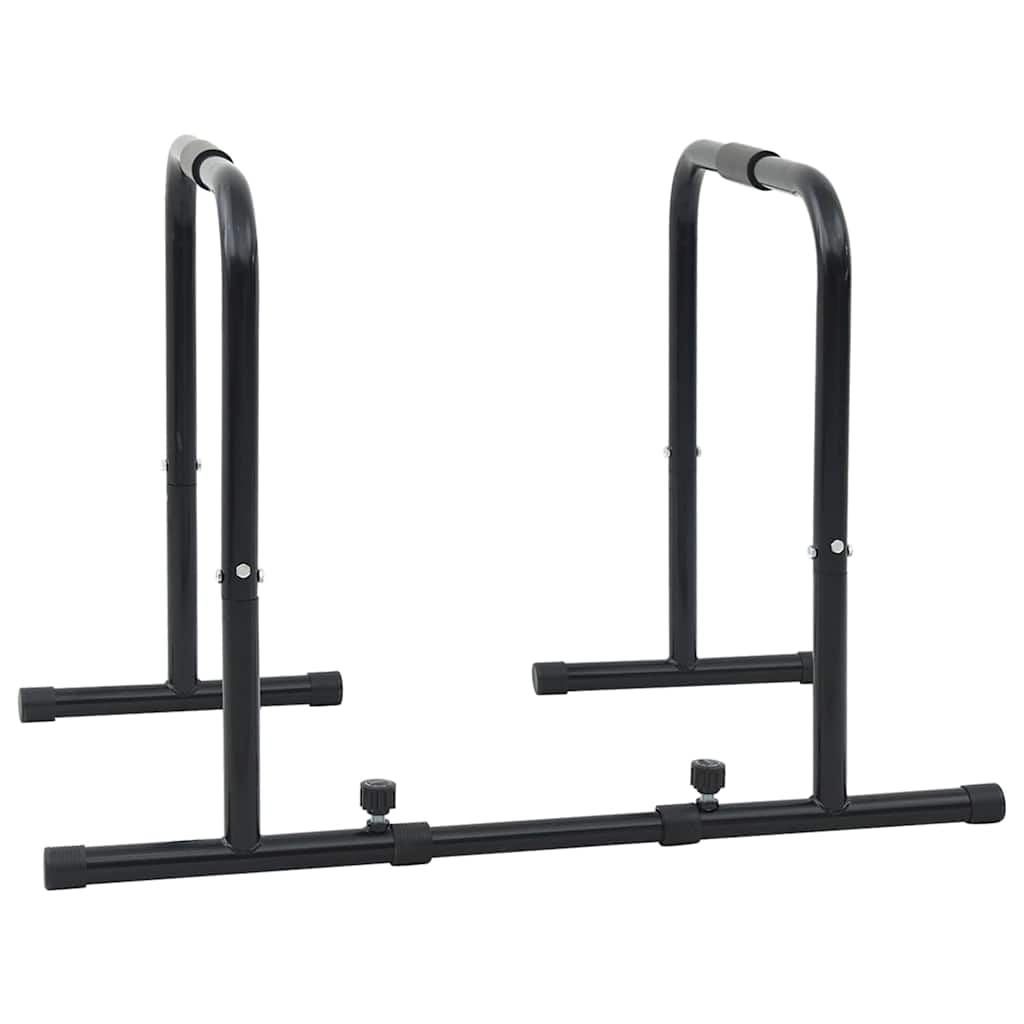 Dip Bar Zwart 116 X 66 X 74,5 Cm Gepoedercoat Staal