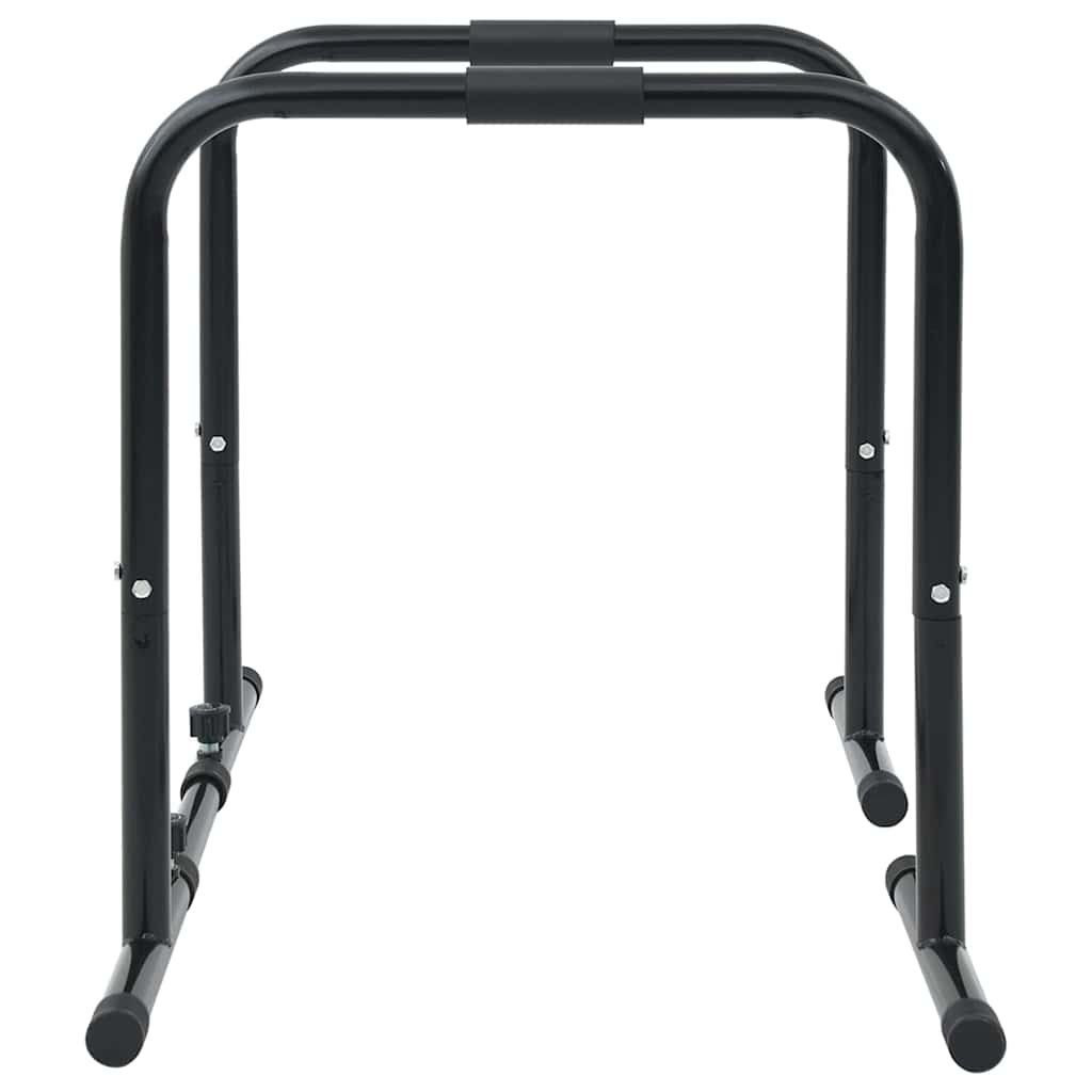 Dip Bar Zwart 116 X 66 X 74,5 Cm Gepoedercoat Staal
