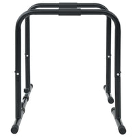 Dip Bar Zwart 116 X 66 X 74,5 Cm Gepoedercoat Staal