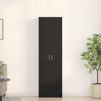Kledingkast 55 X 25 X 189 Cm Bewerkt Hout