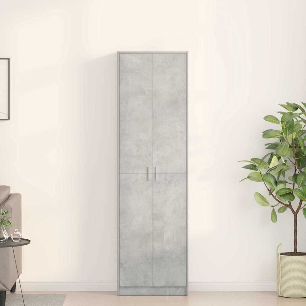 Kledingkast 55 X 25 X 189 Cm Bewerkt Hout